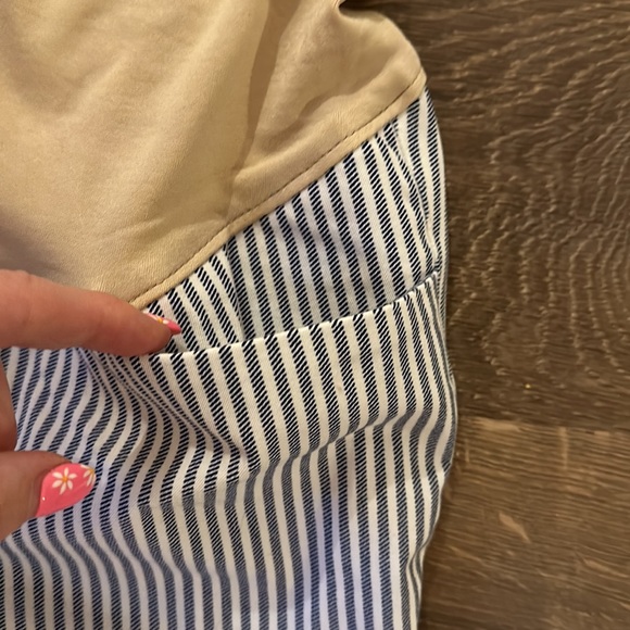 Old Navy Maternity Striped Pixie Pants, Size 4, NWOT - Picture 2 of 6